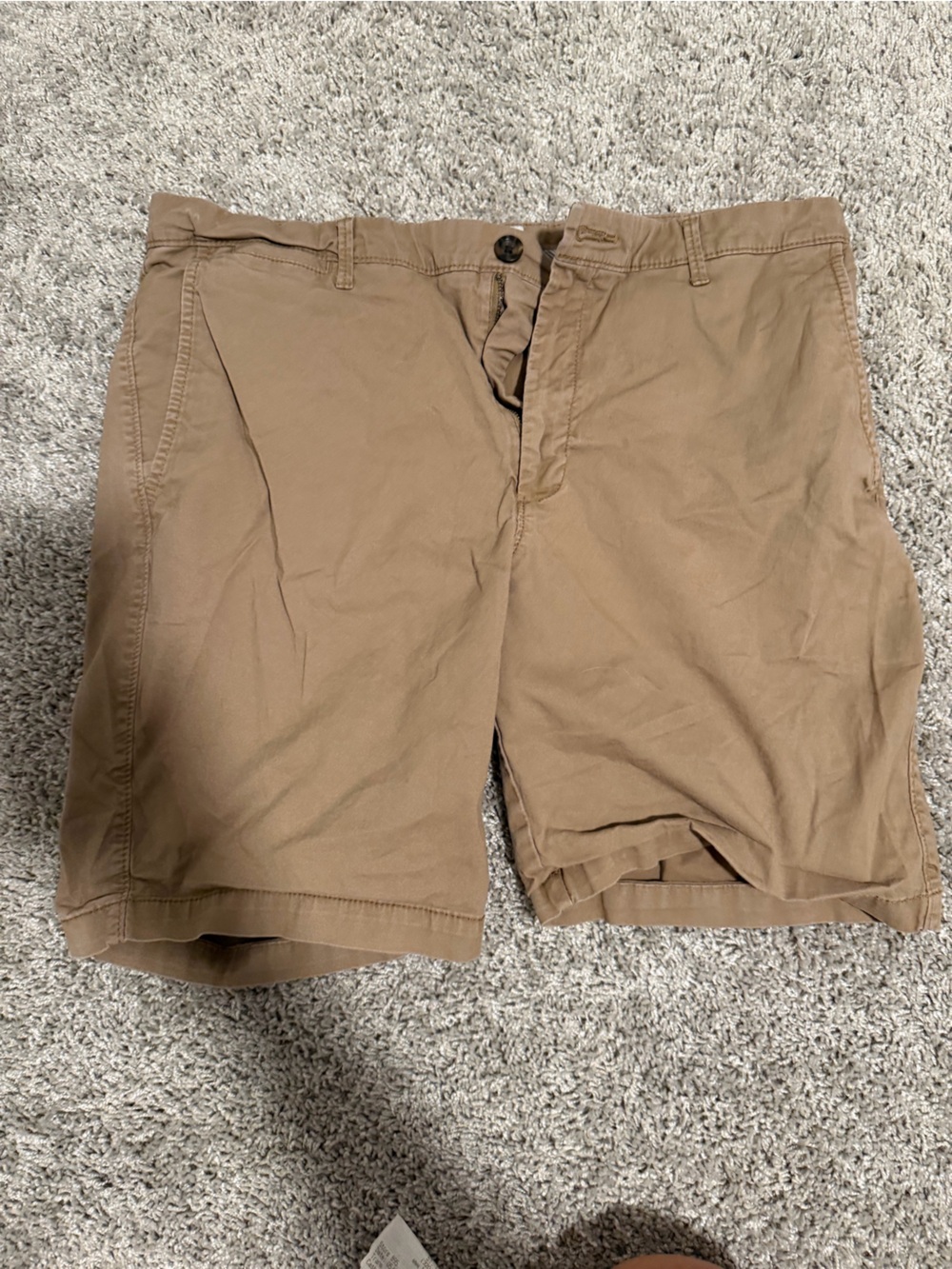 Goodfellow & Co Tan Flat-Front Men's Shorts